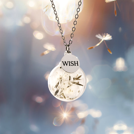 Collana dei desideri make your wish "soffione"