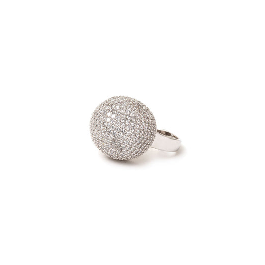 Anello piccola sfera Judith - Argento