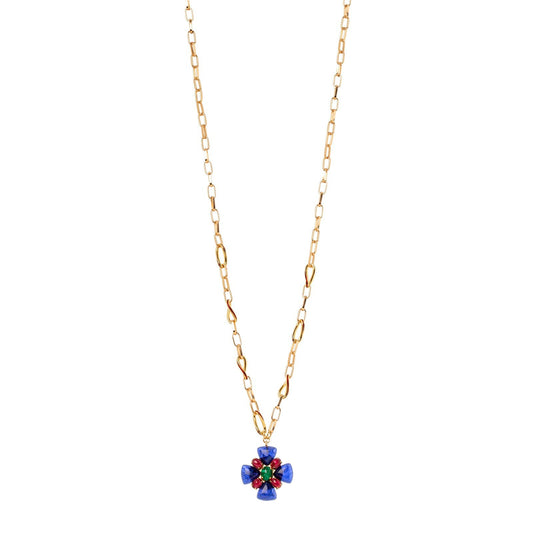 Collana con pendente Nellie - Multicolor