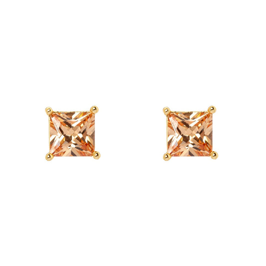 Piccoli orecchini champagne Ishtar - Rosa