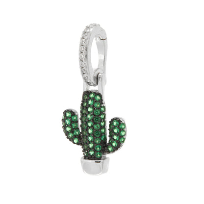 Ciondolo in Argento 925 con cactus