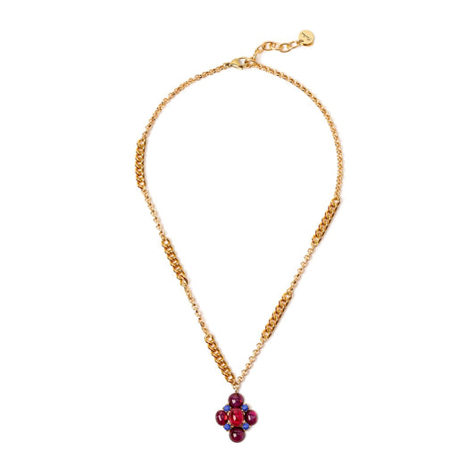Collana con catena multistile Nellie - Multicolor