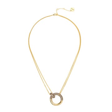 Collana corta doppio filo Judith - Oro