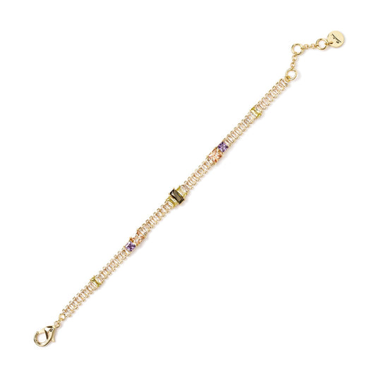 Bracciale con filo di zirconi Ishtar - Multicolor
