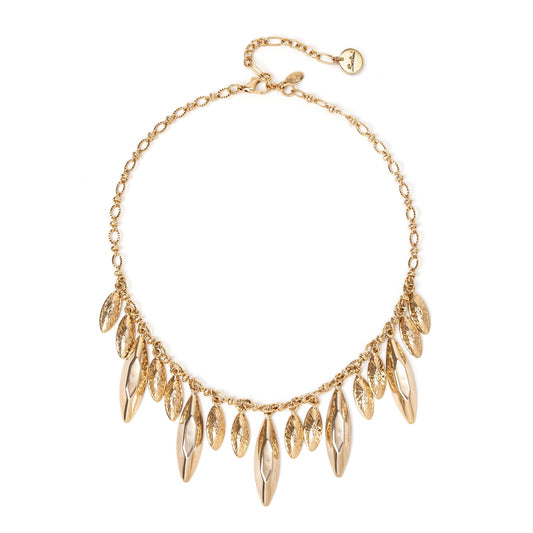 Girocollo con navette Amaranta - Oro