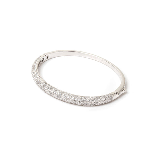 Bracciale rigido sottile Judith - Argento