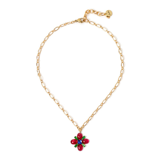 Girocollo con catena a maglie lunghe Nellie - Multicolor